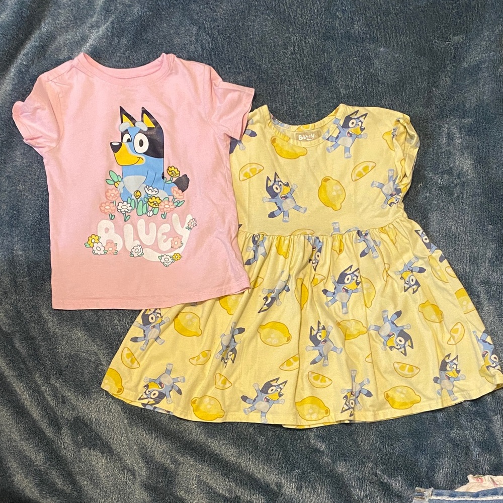 Charming Pink and Yellow Kids Dress Set